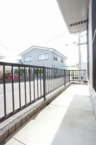 グレイスコートＡのバルコニー