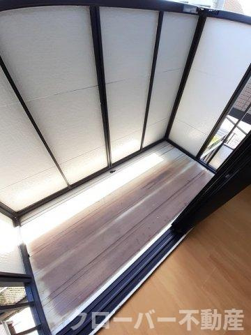 エトワールハイツのバルコニー