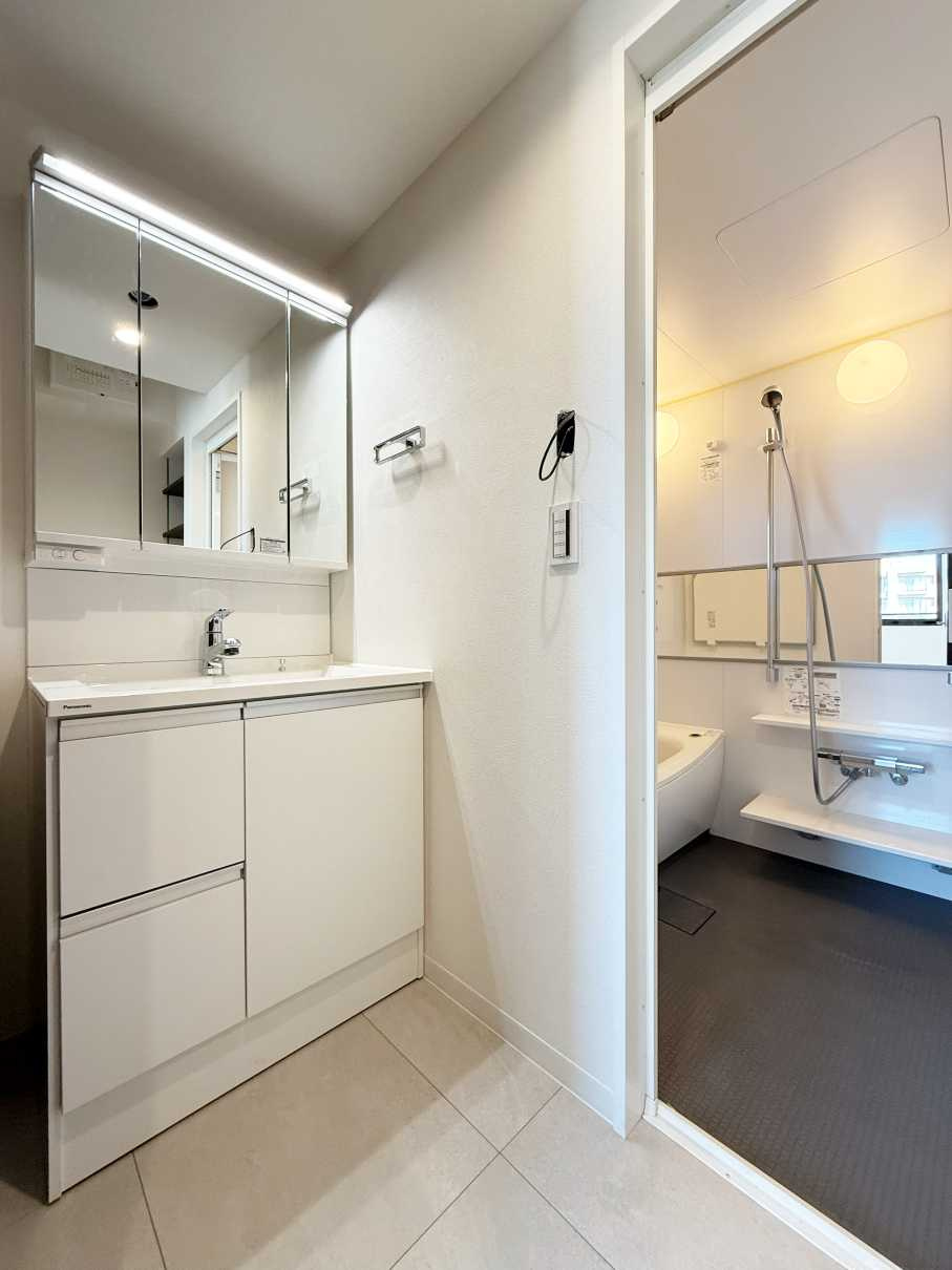 グランイーグルパークサイド大森南の独立洗面台