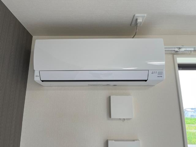 （仮称）市原市姉崎新築アパートの設備|エアコン（イメージ）