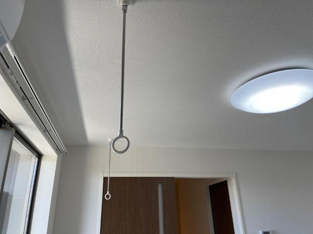 （仮称）市原市姉崎新築アパートの設備|室内物干し（イメージ）