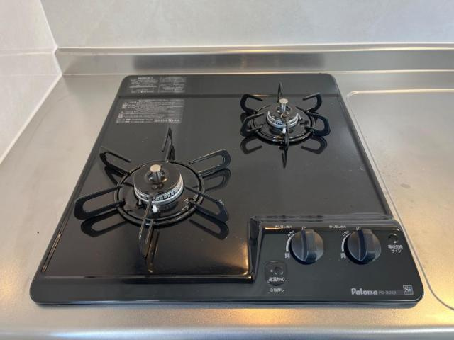 （仮称）市原市姉崎新築アパートのキッチン|2口ガスコンロ（イメージ）