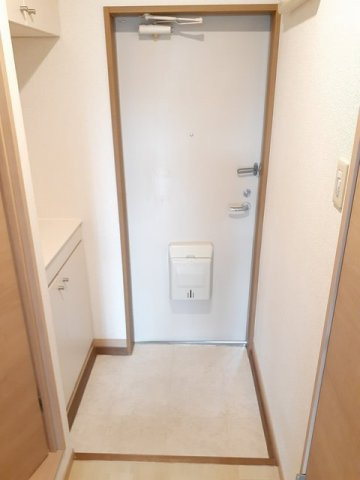 メーアハイトの玄関|収納もある玄関です