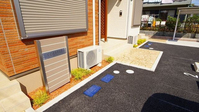 クラージュのエントランス|建物の内部です