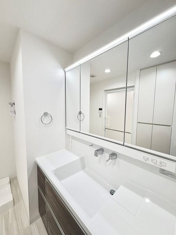 パークホームズ白壁四丁目の洗面所