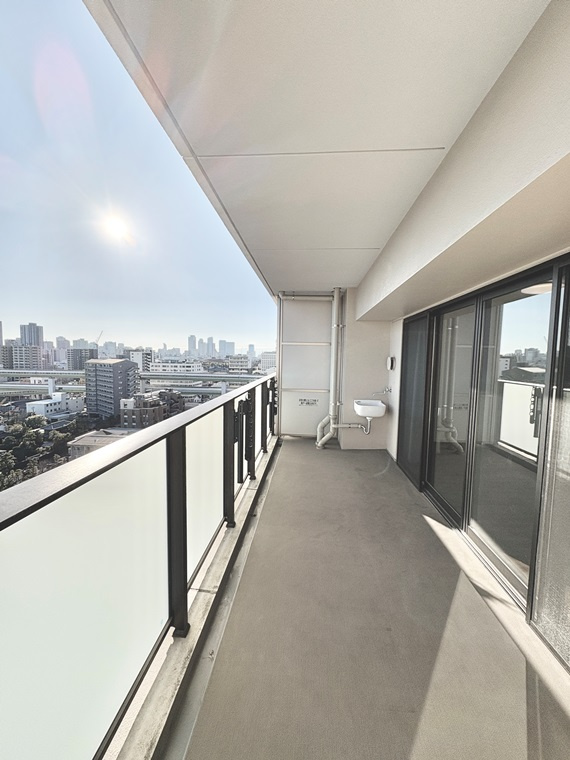 パークホームズ白壁四丁目のバルコニー