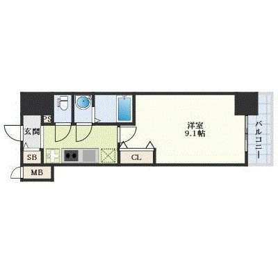 ディアレイシャス浅間町の間取り|現況優先