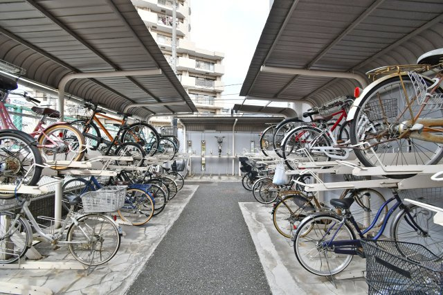 メゾン・ド・ルミネ東大宮の駐輪場