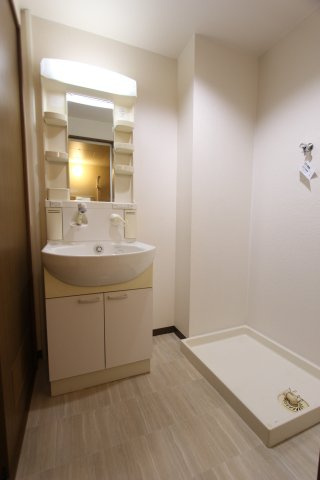 パルテプエンテの洗面所|コンパクトで使いやすい洗面所