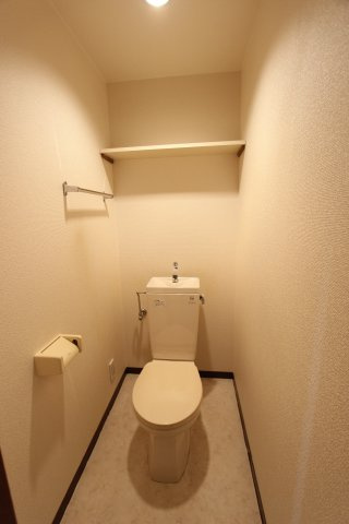 パルテプエンテのトイレ|ゆったりとした空間のトイレです