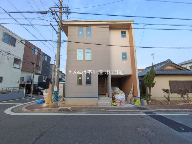 メルディア成願寺110の前面道路含む現地写真