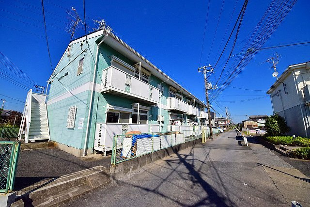 メゾングリーン３５６の外観|外観は落ち着いています