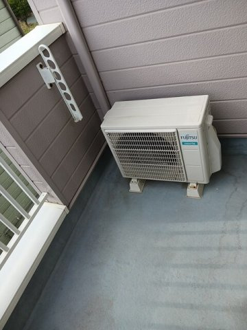 クレセント２１Ｃのバルコニー|お洗濯にも便利なバルコニー付き