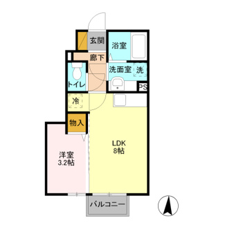 【間取り】 | シャルムコート桜