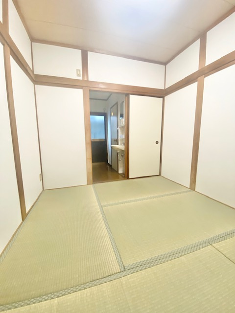 東淀川区豊新4丁目　テラスハウスの和室|1階　和室4.5帖