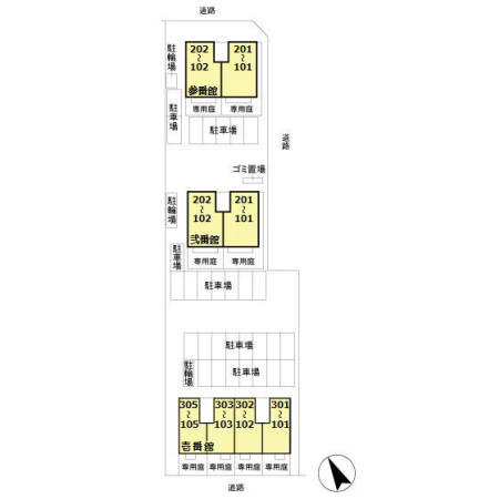 【区画図】 | ヴェルデ コリーナ　壱番館