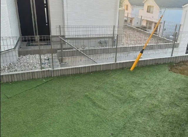 岸根町戸建の庭