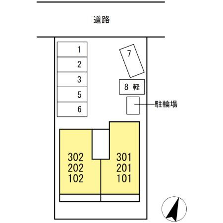 D-avance二本木新町　　 刈谷市近郊の賃貸はクラスホーム刈谷店の駐車場