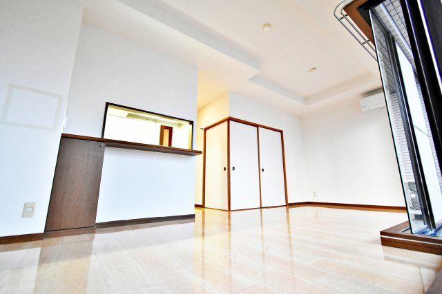 フロンティアタワー難波EAST（旧：グランソレイユ日本橋）の居間・リビング