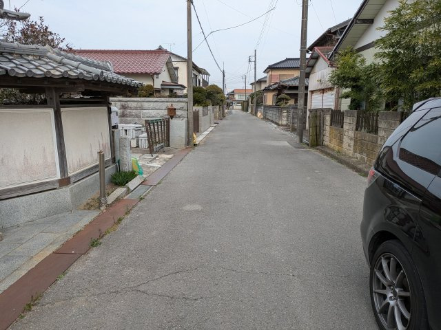 【前面道路含む現地写真】 | 九十九里町片貝　中古戸建