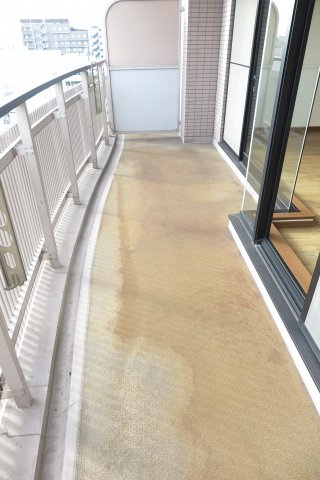 グランソレイユ日本橋のバルコニー