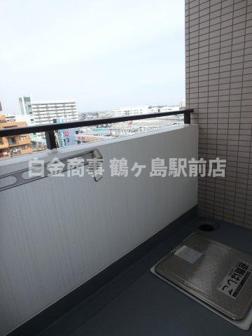 ドルミ若葉のバルコニー