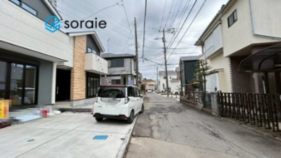 戸建 所沢市上新井４丁目の前面道路含む現地写真|令和8年2月26日撮影。