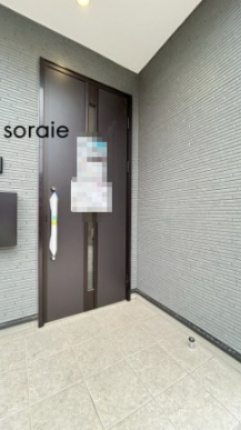 戸建 所沢市上新井４丁目の玄関|令和8年2月26日撮影。