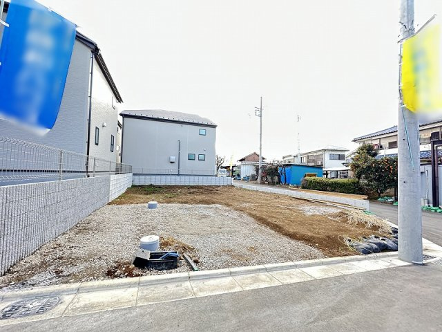 【外観】 | 清瀬市下宿2丁目　建築条件付売地　全19区画　(志木本店) | 現地（2026年2月）撮影／建物イメージがしやすい更地状態。ぜひ現地にてご体感ください。