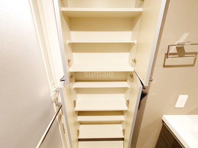 ブレシア東十条レジデンスの洗面所|収納です☆