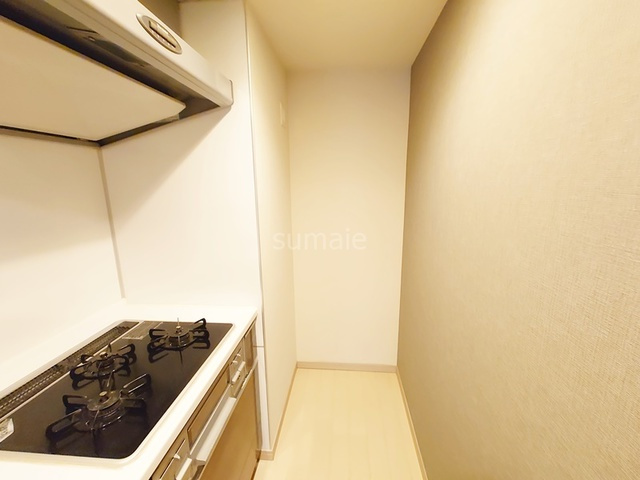 ブレシア東十条レジデンスのキッチン|冷蔵庫置場です☆