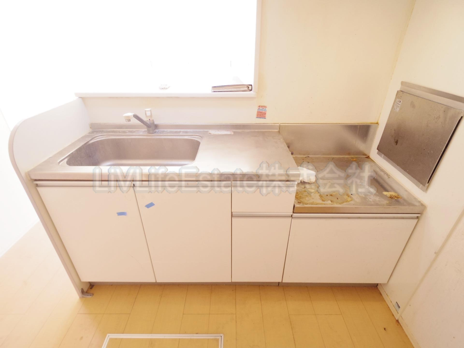 ＣＲＡＤＬＥ　B棟のキッチン