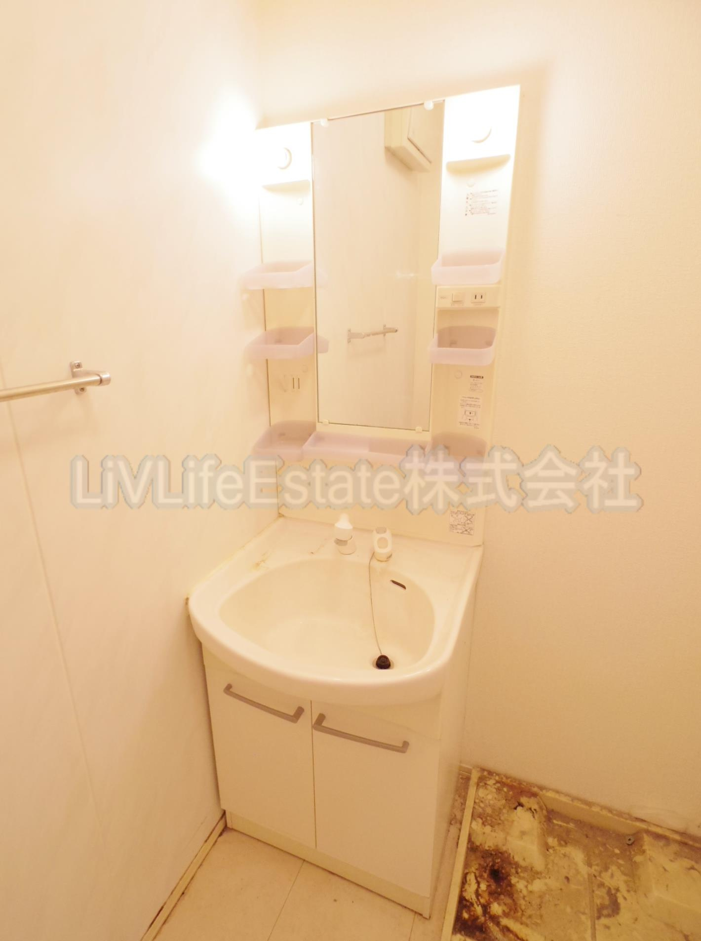 ＣＲＡＤＬＥ　B棟の洗面所