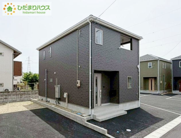 郡山市昭和第9　新築戸建　3号棟の前面道路含む現地写真|是非一度、ご家族そろってご内覧ください♪