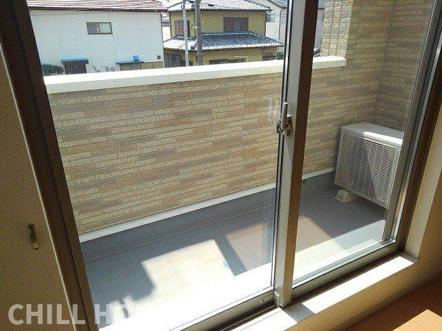 ハピネス　プラダのバルコニー|当社、チルホームのHPもご覧ください(^^)/物件情報多数♪