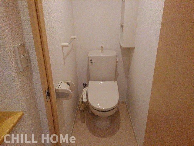 ハピネス　プラダのトイレ|当社、チルホームのHPもご覧ください(^^)/物件情報多数♪