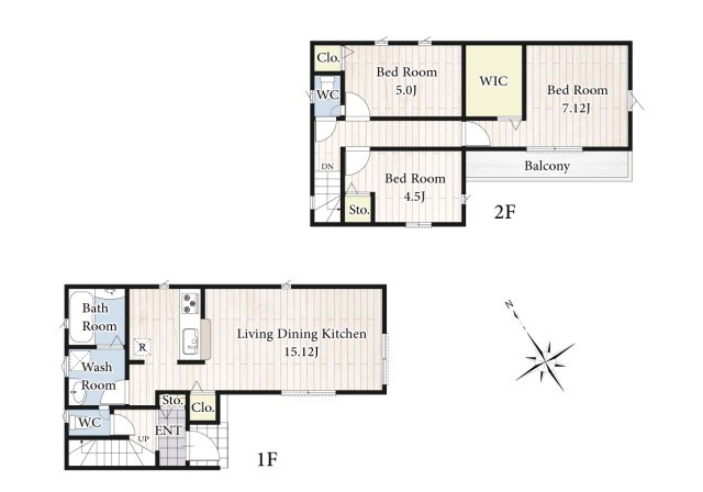 【間取り】 | 陽の光をたっぷりと浴びながら気持ち良く生活が出来ます。夢のマイホーム、夢ではなく実現出来ます！見学・ご相談等、お気軽にご連絡下さい。