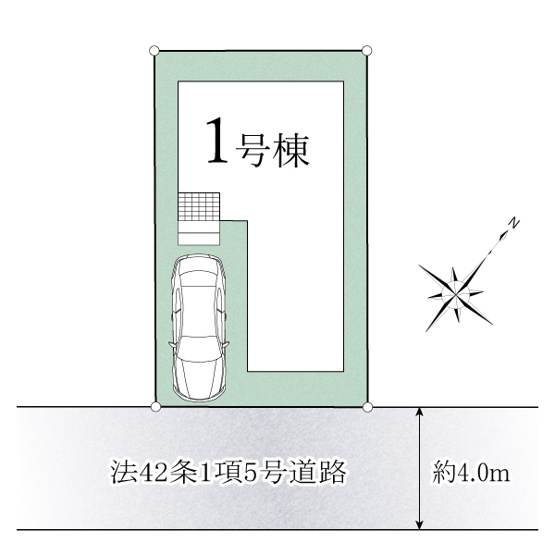 【区画図】 | ご家族様のプライベート空間が確保できる素敵な間取りです。また敷地ゆったりですので、おうち時間を楽しむのにもぴったりですね♪