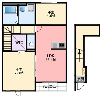【間取り】 | 西宮市甲子園町新築アパート