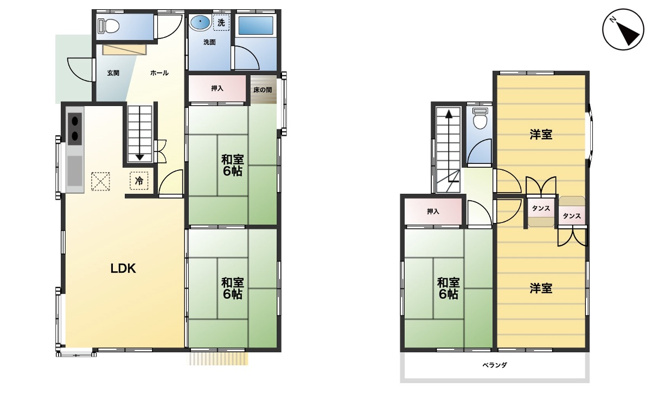 【間取り】 | 加須市南町　中古戸建