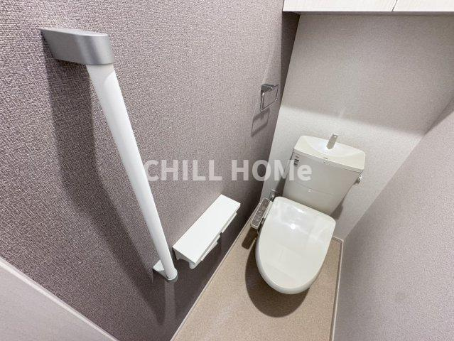クラール　島野　Ｂのトイレ|当社、チルホームのHPもご覧ください(^^)/物件情報多数♪