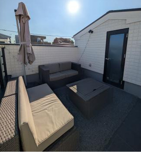 目黒区碑文谷1丁目　中古戸建のバルコニー|現地ご見学希望・資料請求などお気軽にお問い合わせ下さい！
03-5990-5201