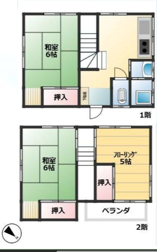 中古/朝霞市幸町１丁目の間取り