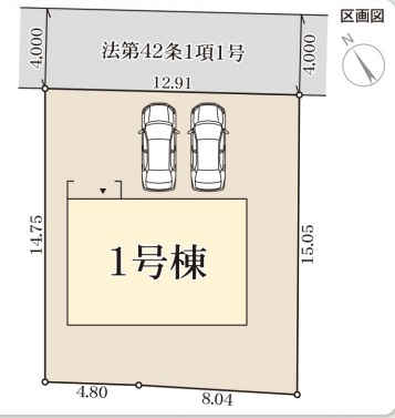 【区画図】 | リーブルガーデン彦根市平田町６期 | 区画図
