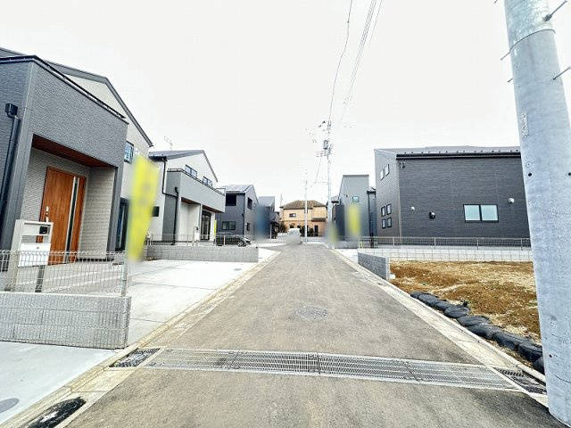 【前面道路含む現地写真】 | 清瀬市下宿2丁目　建築条件付売地　全19区画　(志木本店) | 現地（2026年2月）撮影／前面道路ゆとりあり