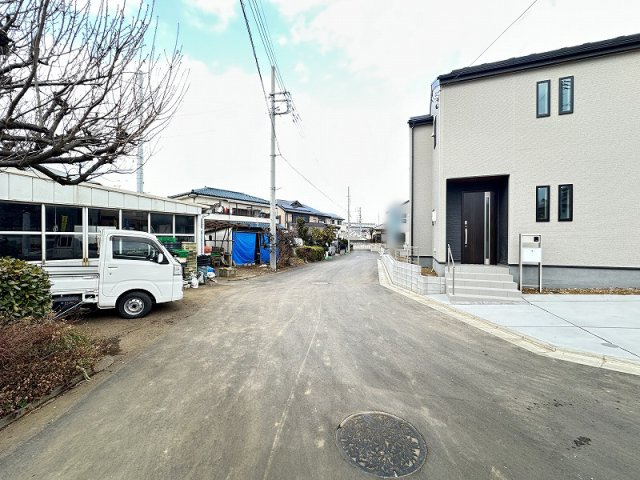 【前面道路含む現地写真】 | 清瀬市下宿2丁目　建築条件付売地　全19区画　(志木本店) | 現地（2026年2月）撮影／低層住宅が広がる落ち着いた住環境