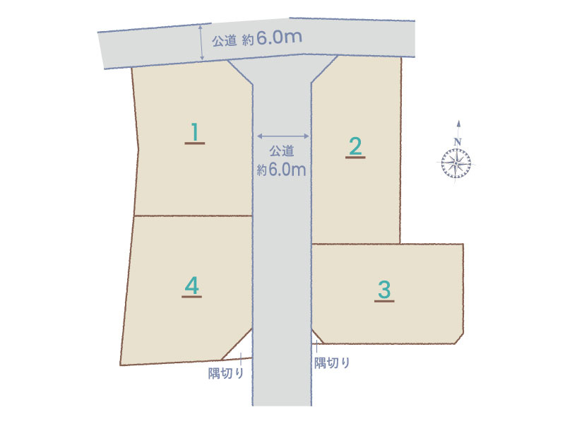 【区画図】
