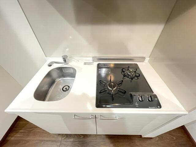 カノープス南大井Ａのキッチン|２口コンロです