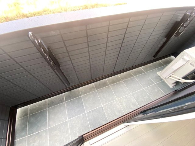 グレイスガーデンBのバルコニー