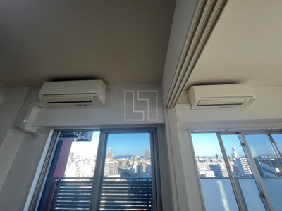 【設備】 | エステムプラザ難波WESTリバークロス | エステムプラザ難波WESTリバークロス　エアコン